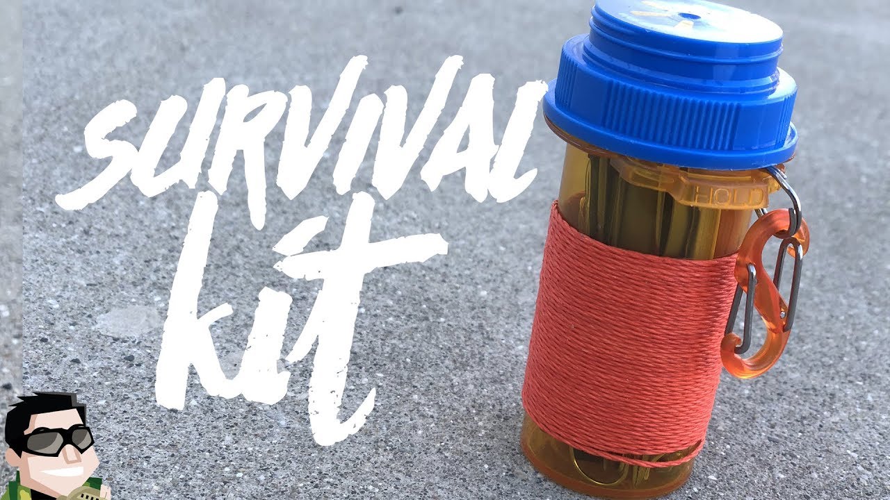 How TO Make A Pill Bottle Survival Kit (DIY) SurvivalRelated